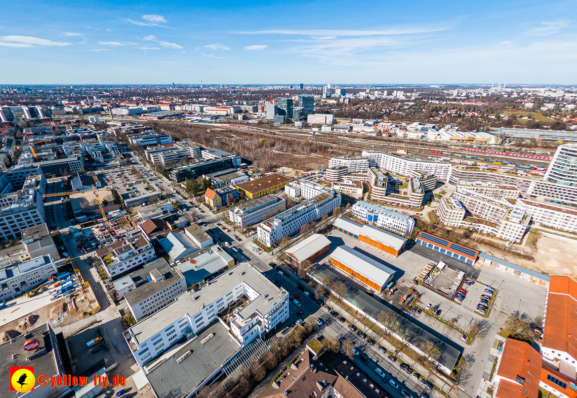 20.02.2023 - der Hachinger Bach zwischen Berg am Laim und Neuperlach
